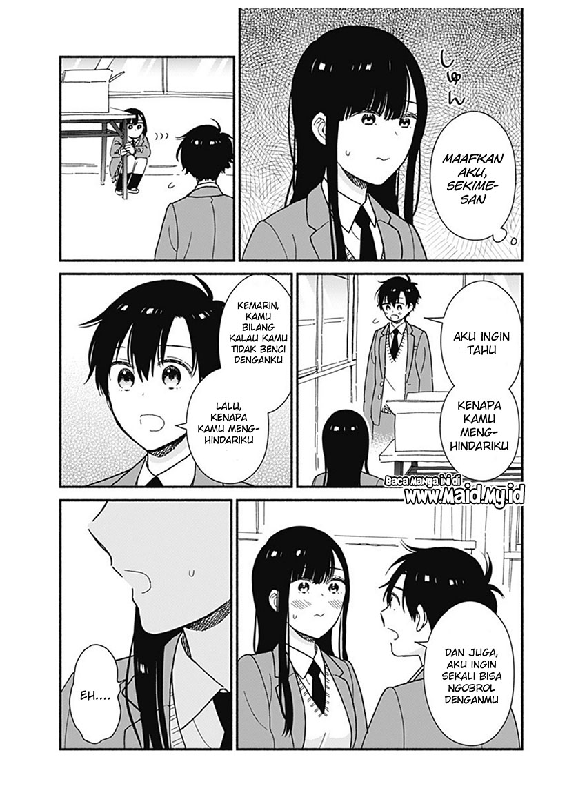 Sekimen Shinaide Sekime-san Chapter 02 Gambar 7