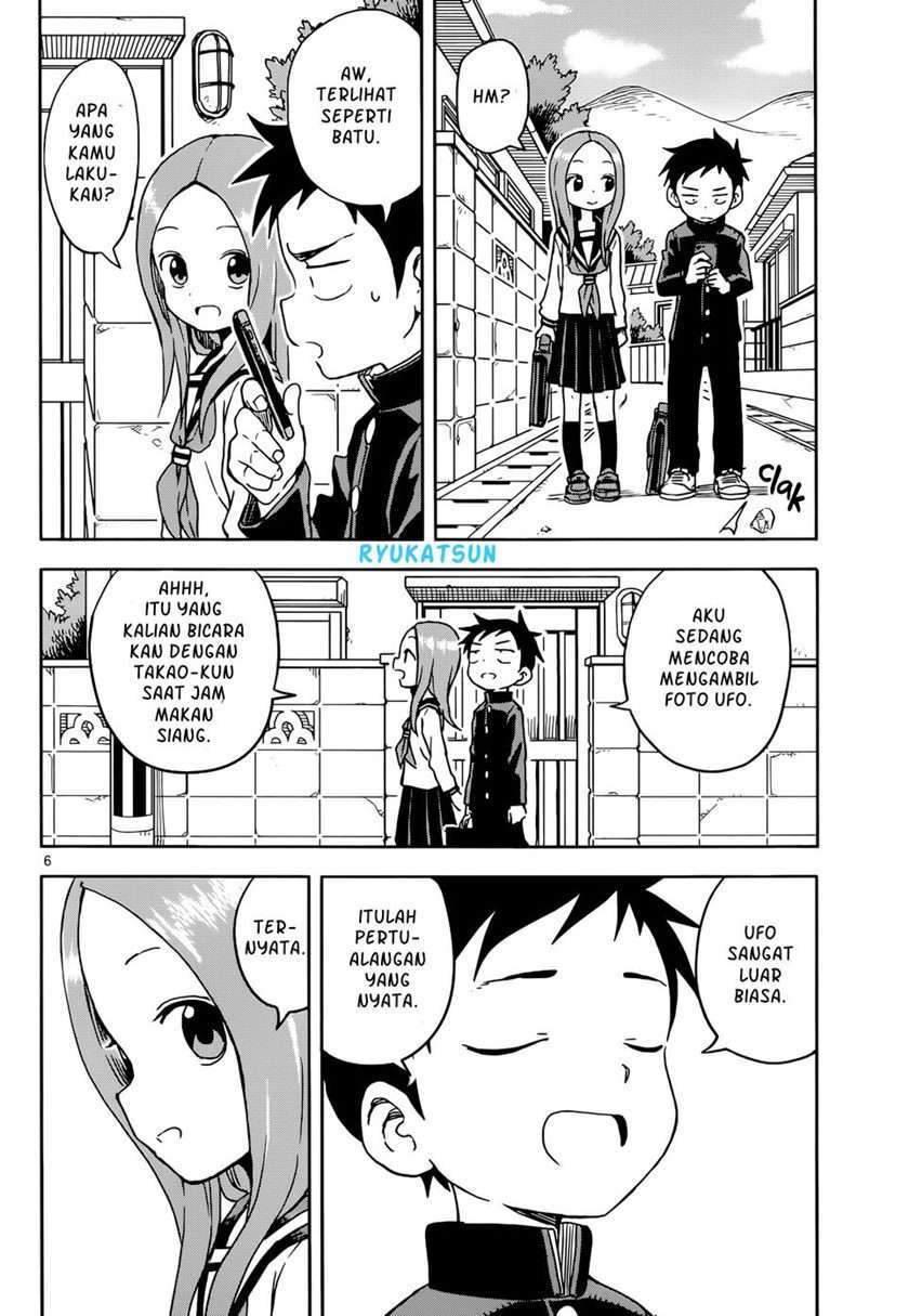 Karakai Jouzu no Takagi-san Chapter 98 Gambar 7