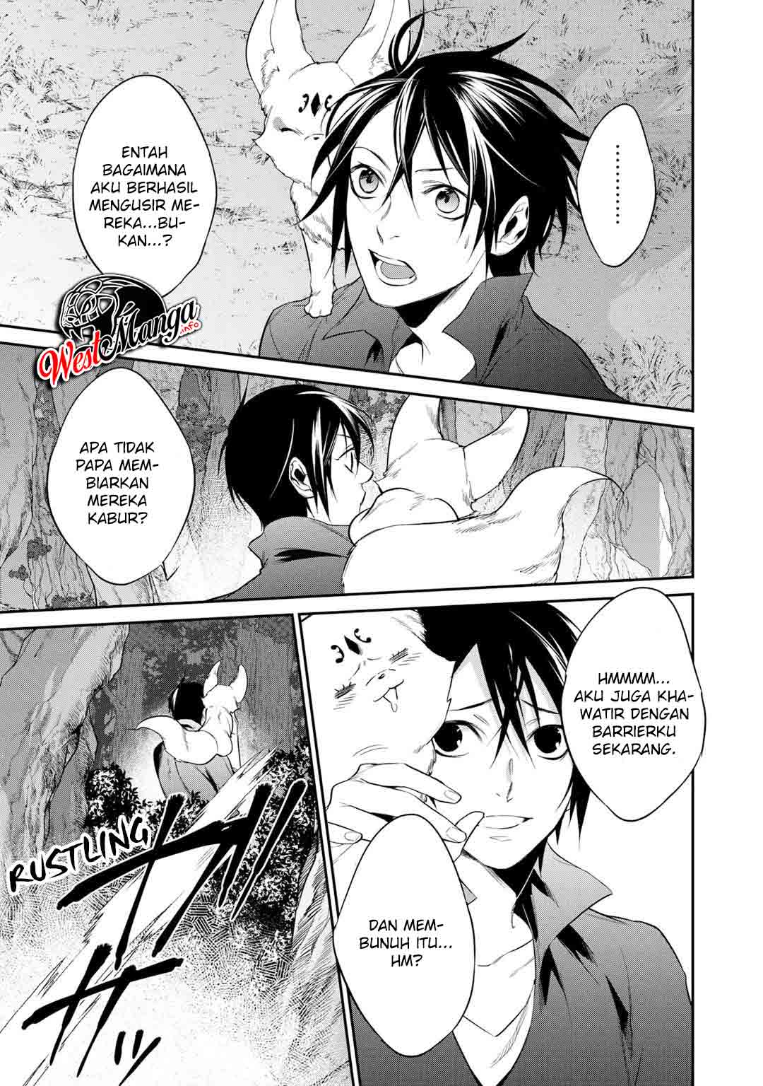 Kekkaishi e no Tensei Chapter 17 Gambar 9