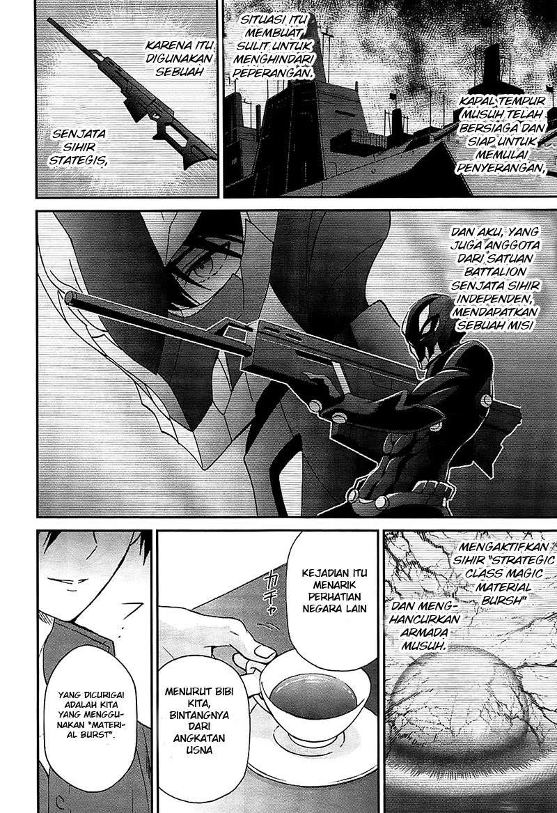 Mahouka Koukou no Rettousei – Raihousha-hen Chapter 1 Gambar 11