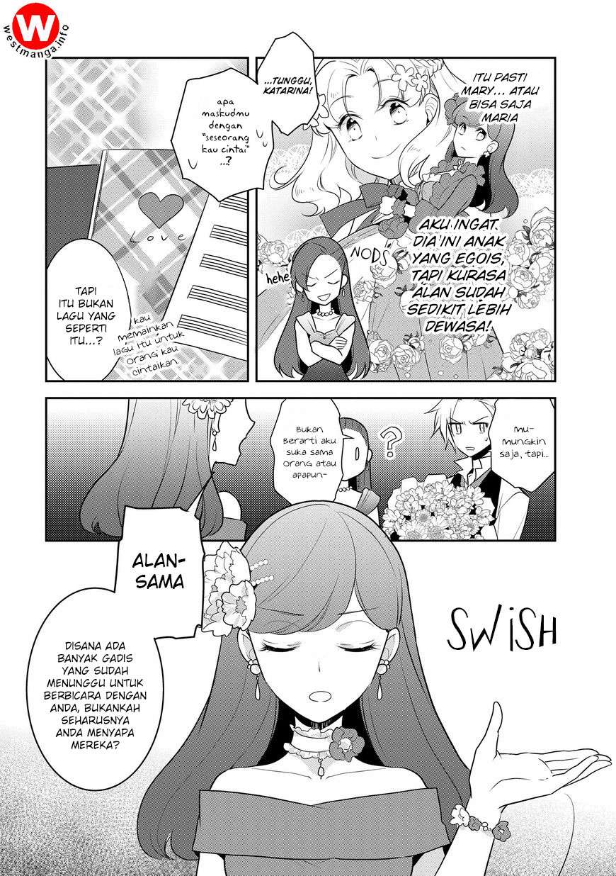 Otome Game no Hametsu Flag shika nai Akuyaku Reijou ni Tensei shite shimatta Chapter 012 Gambar 11