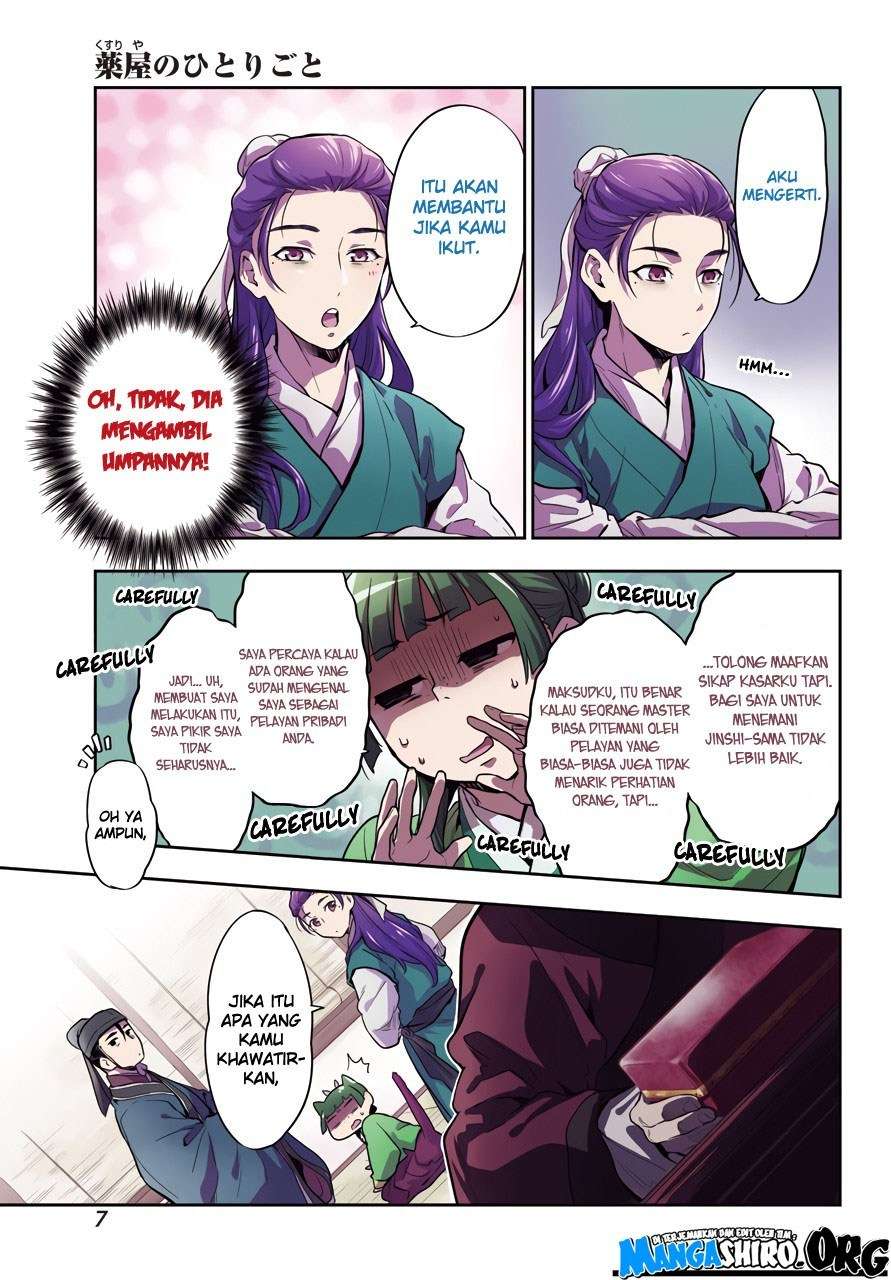 Kusuriya no Hitorigoto Chapter 28 Gambar 8