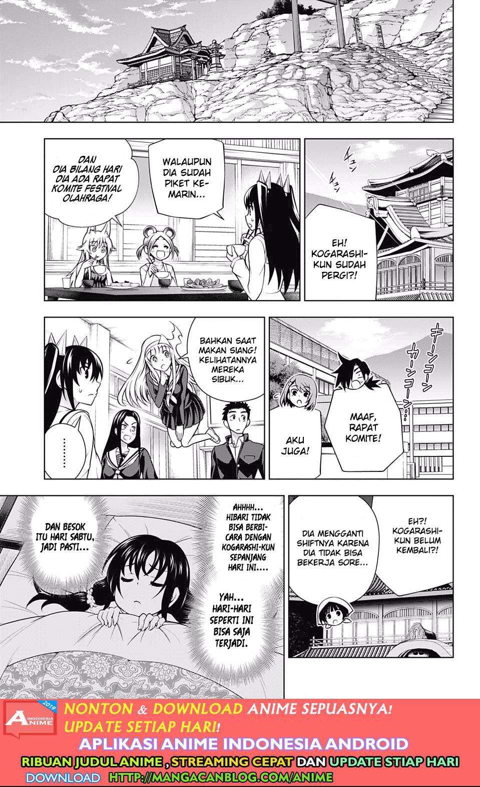 Yuragi-sou no Yuuna-san Chapter 170 halaman 7